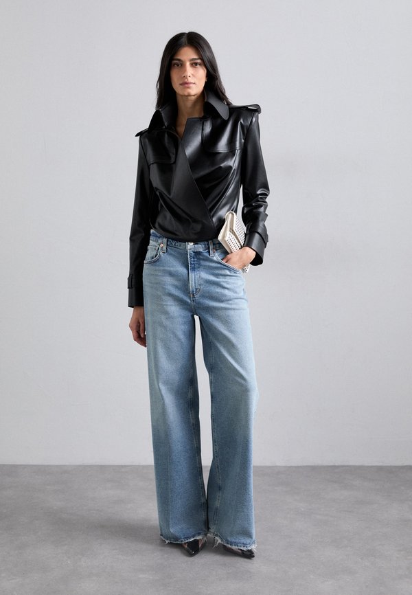 DOUBLE BREASTED TRENCH BODYSUIT - Blouse2