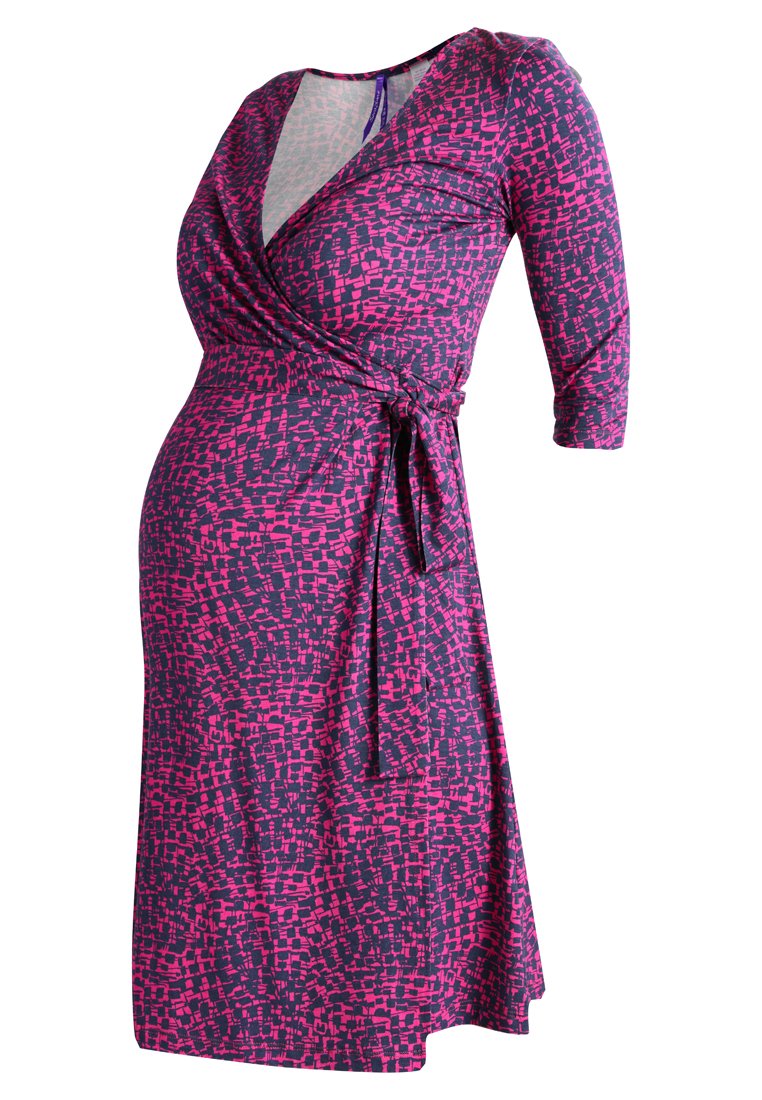 Seraphine Jerseyjurk donkerroze Seraphine Jerseyjurk donkerroze