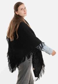 Knit Factory Sjaal - black