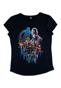 Henry Tiger AVENGERS ENDGAME AVENGERS GROUP POSTER - Camiseta estampada - navy blue