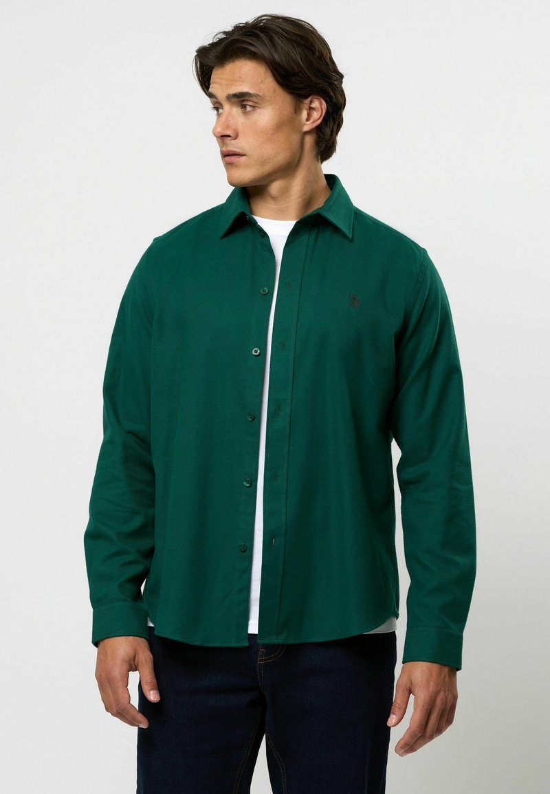 U.S. Polo Assn. RAGN REG FIT - Overhemd - rain forest