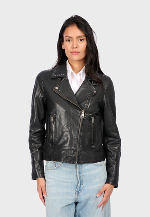Veste en cuir - black