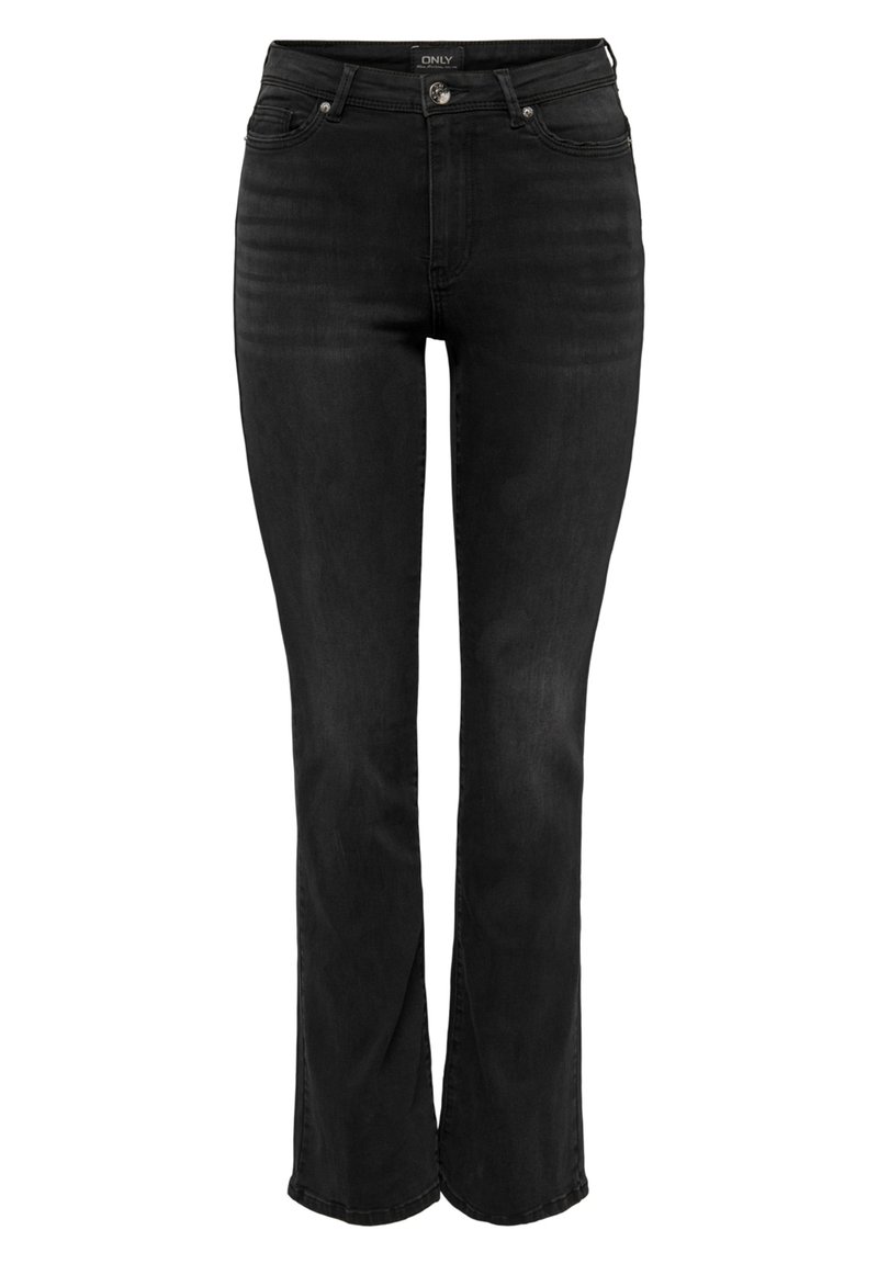 Only Flared Jeans zwart denim/blackdenim