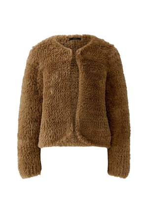Oui, STRICKJACKE - Winterjacke - brown