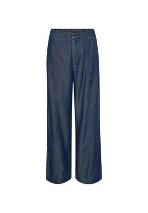 Mos Mosh, MMLEYA - Wide leg - dark blue