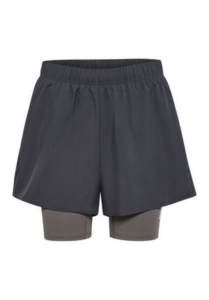 Hummel, HUMMEL HMLHIIT INTENSITY W 2 IN 1 SHORTS - Kurze Sporthose - ebony
