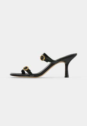MICHAEL Michael Kors, KYA MID SANDAL - High heeled sandals - black