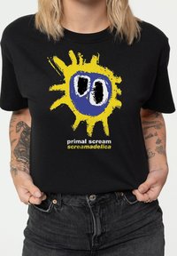 Paradiso Clothing PRIMAL SCREAM SCREAMADELICA UNISEX - Print T-shirt - black