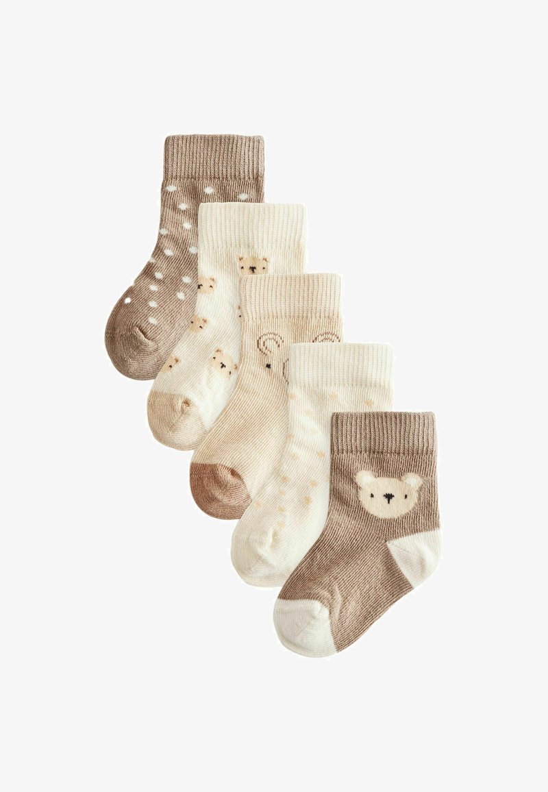 Next 5 PACK - Strømper - neutral bear