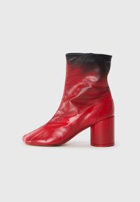 ANKLE BOOT - Tronchetti - black/chinese red