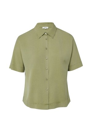 s.Oliver, BLUSE - Overhemdblouse - olive