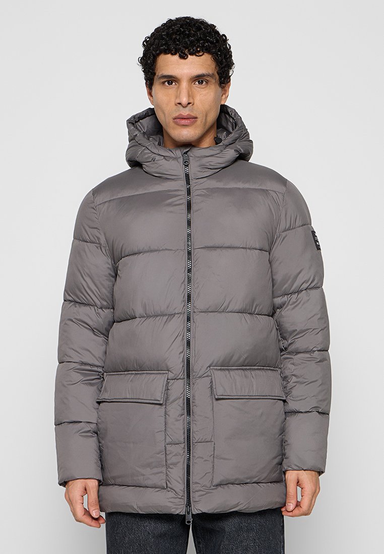 Ecoalf Wintermantel donkergrijs