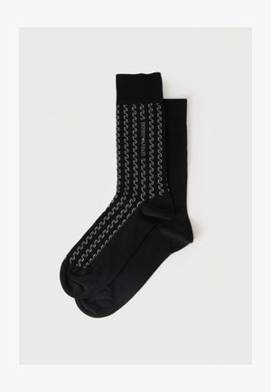 Emporio Armani, 2 PACK - Chaussettes - black/monument