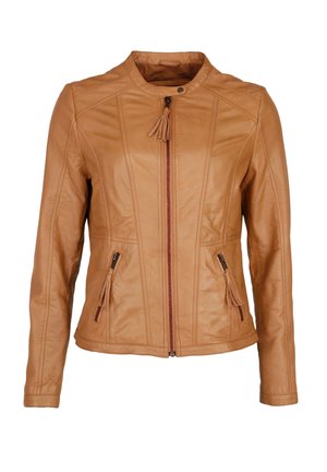 JCC Lederjacke - cognac