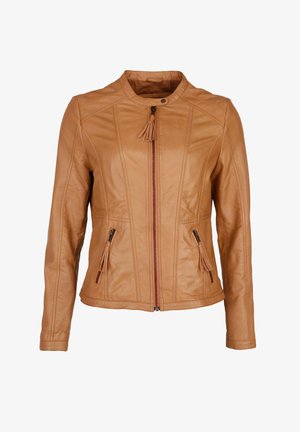JCC Lederjacke - cognac