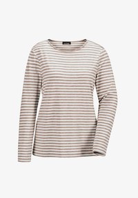 Unausgewählt, taupe cream white striped