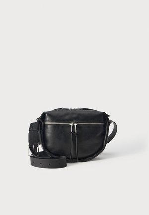 AllSaints, NOEMI CROSSBODY - Sac bandoulière - black/silver-coloured