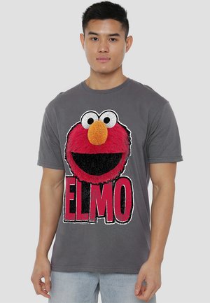 SESAME STREET ELMO SMILE - T-Shirt print - anthracite