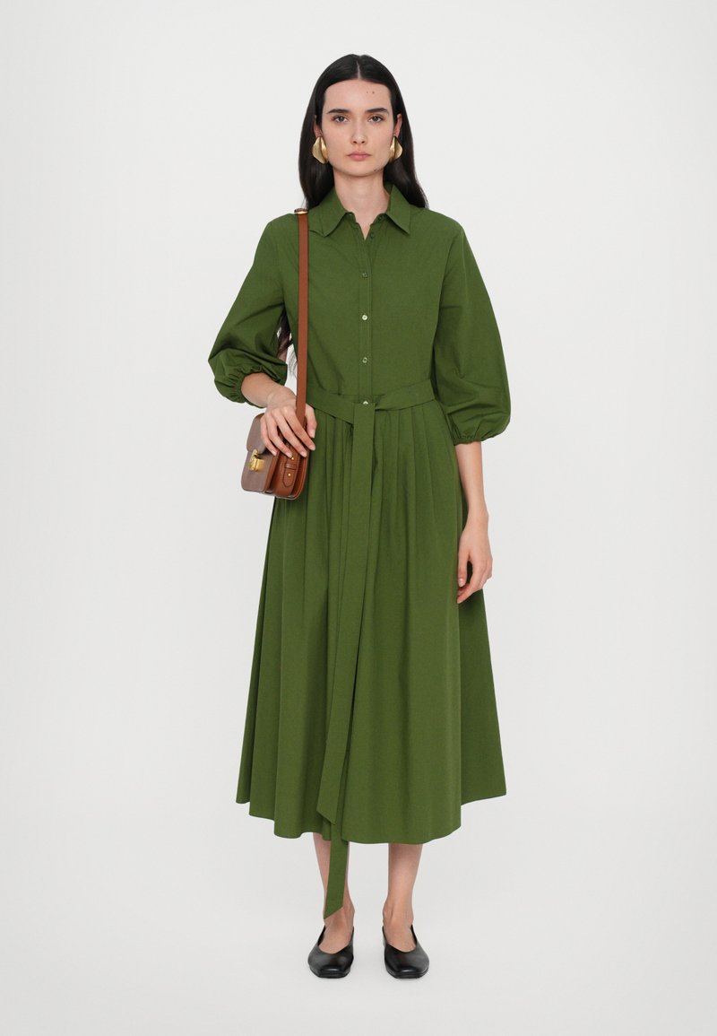 Weekend Max Mara KENTIA - Shirt dress - dark green - Zalando