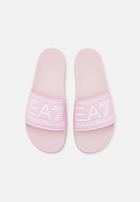 EA7 Emporio Armani UNISEX - Badesandaler - full mauve chalk/white