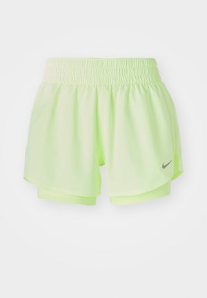 Nike Performance ONE MID-RISE - 2-in-1 shorts - barely volt