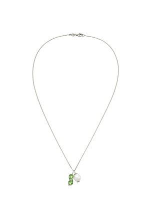 SPARKLING OLIVE DROP - MIT KRISTALLEN VON SWAROVSKI® - Halskette - silver-coloured