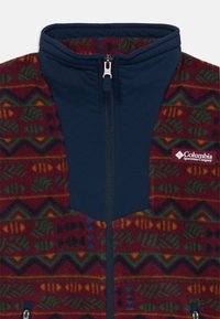 Columbia SEQUOIA GROVE PRINTED FULL ZIP UNISEX - Fliisjakk - rich wine/navy