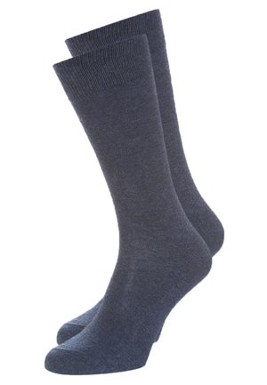 FALKE SWING 2-PACK - Socks - navyblue melange