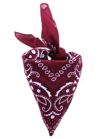 Kebello BANDANA COTON - Foulard - bordeaux