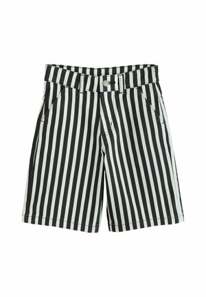 Next, REGULAR FIT - TWILL SHORTS - Lühikesed püksid - black white