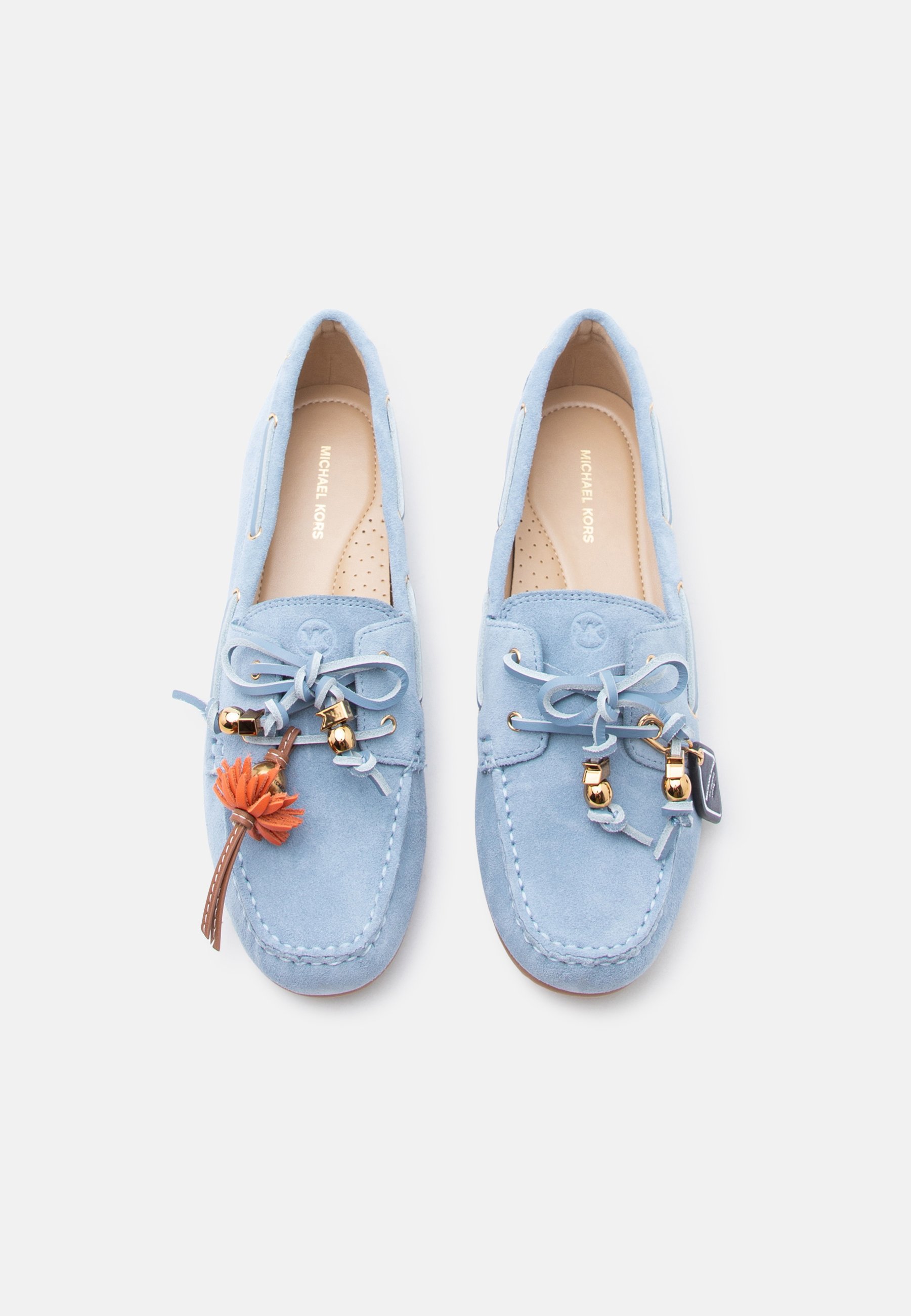 MICHAEL Michael Kors FALLON - Boat shoes - light blue - Zalando.co.uk