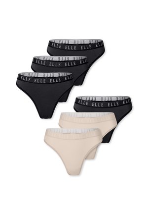 6-PACK LOGO - Thong - classic mix