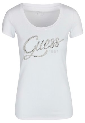 T-shirt con stampa - white