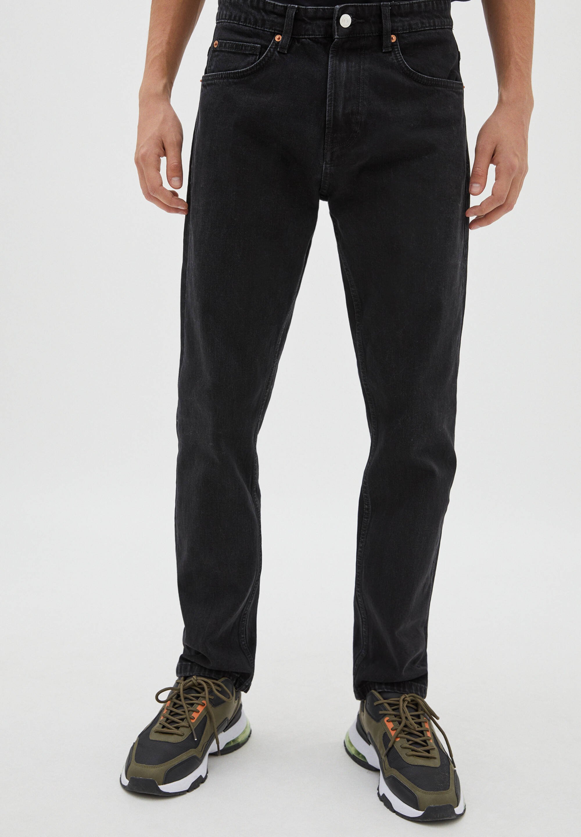 PULL&BEAR Jeans Straight Leg - black/schwarz PULL&BEAR Jeans Straight Leg - black/schwarz