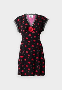 POPPI MINI DRESS - Jurk - black