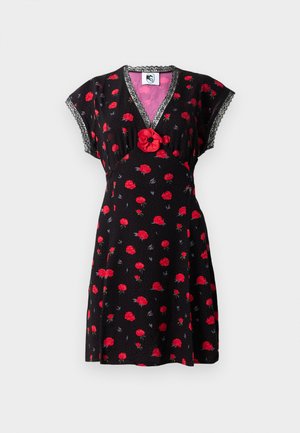 POPPI MINI DRESS - Day dress - black
