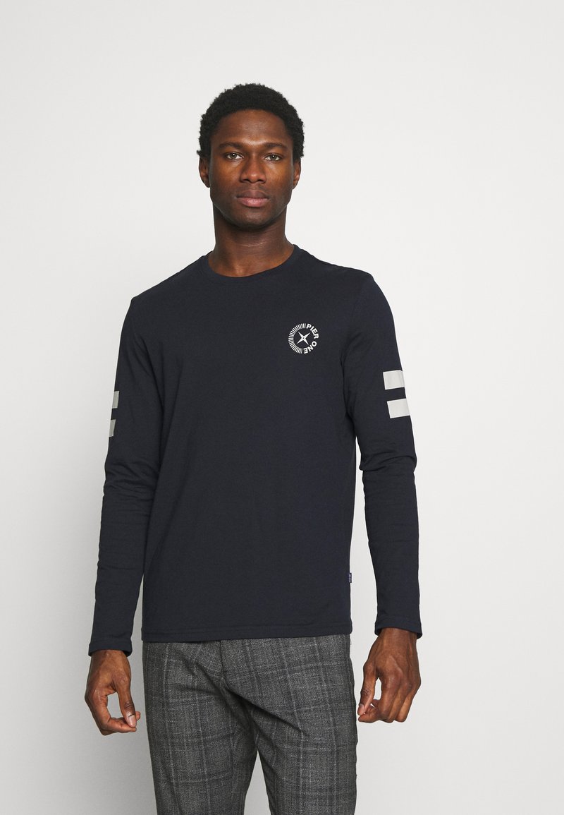 Pier One by Zalando - Pikkade varrukatega topp - dark blue, Suurenda