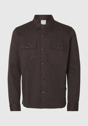 Selected Homme SLHJACKIE JACKET - Summer jacket - chocolate torte