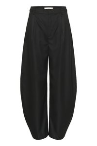 CALLIA BARREL PANTS - Trousers - black