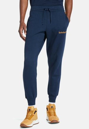 ESTAB 1973 SWEATPANT - Pantaloni sportivi - dark sapphire/wheat boot