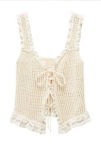 MESHY - Top - off-white
