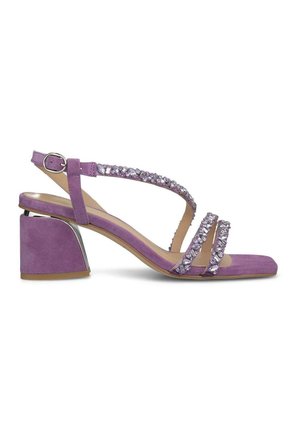 TIRAS PEDRERÍA - Sandalen - morado