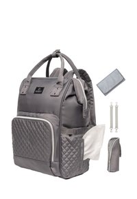 Mimmti DIAPERBAG BACKPACK MIMMTI | BABY BAG | NURSING BAG - Borsa fasciatoio - grey