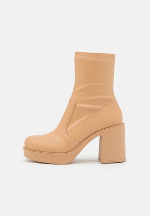 Even&Odd Bottines à talons hauts - beige