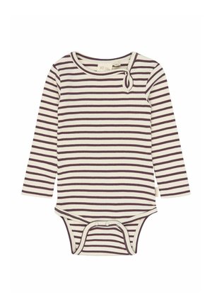 Petit Piao, PPSKY L_S BODY - Body - huckleberry striped