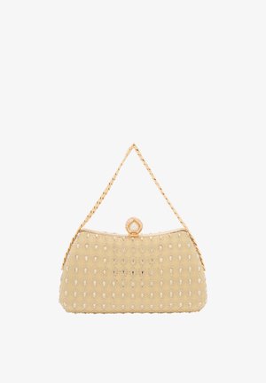 faina Clutch - gold coloured