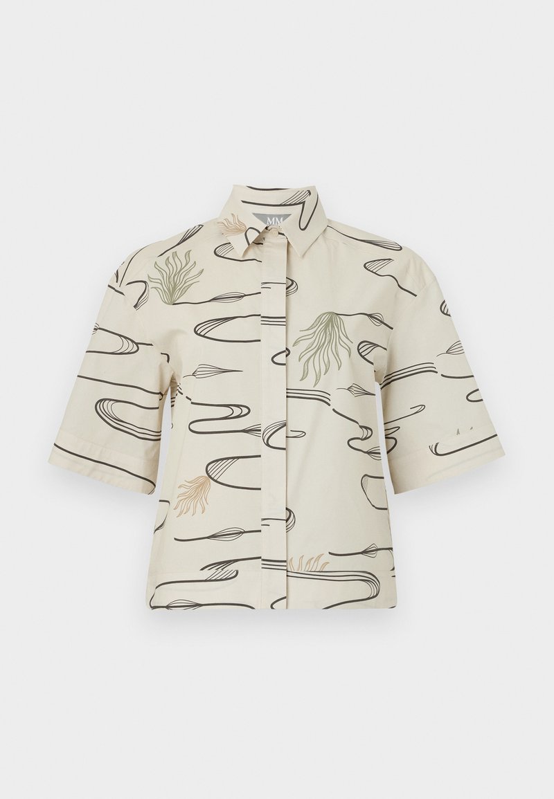 MM by MaxMara Overhemdblouse zandkleur