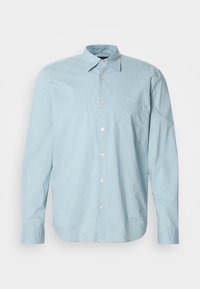 LONG SLEEVES ONE RECTANGULAR CHEST POCKET ROUND HEM - Skjorta - multi/blue dawn