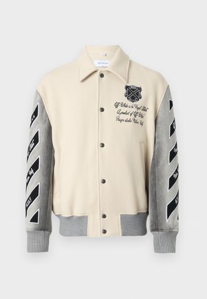 RELAXED VARSITY - Veste mi-saison - cream