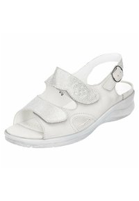 Waldläufer Riemensandalette - silber